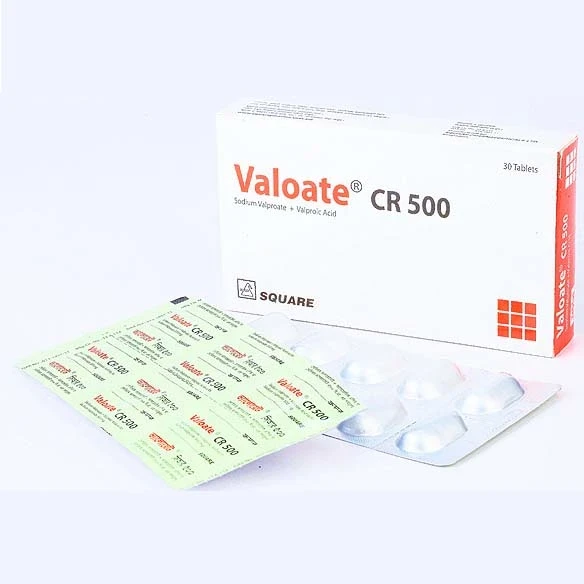 Tablet Valoate CR 500mg (30pcs)
