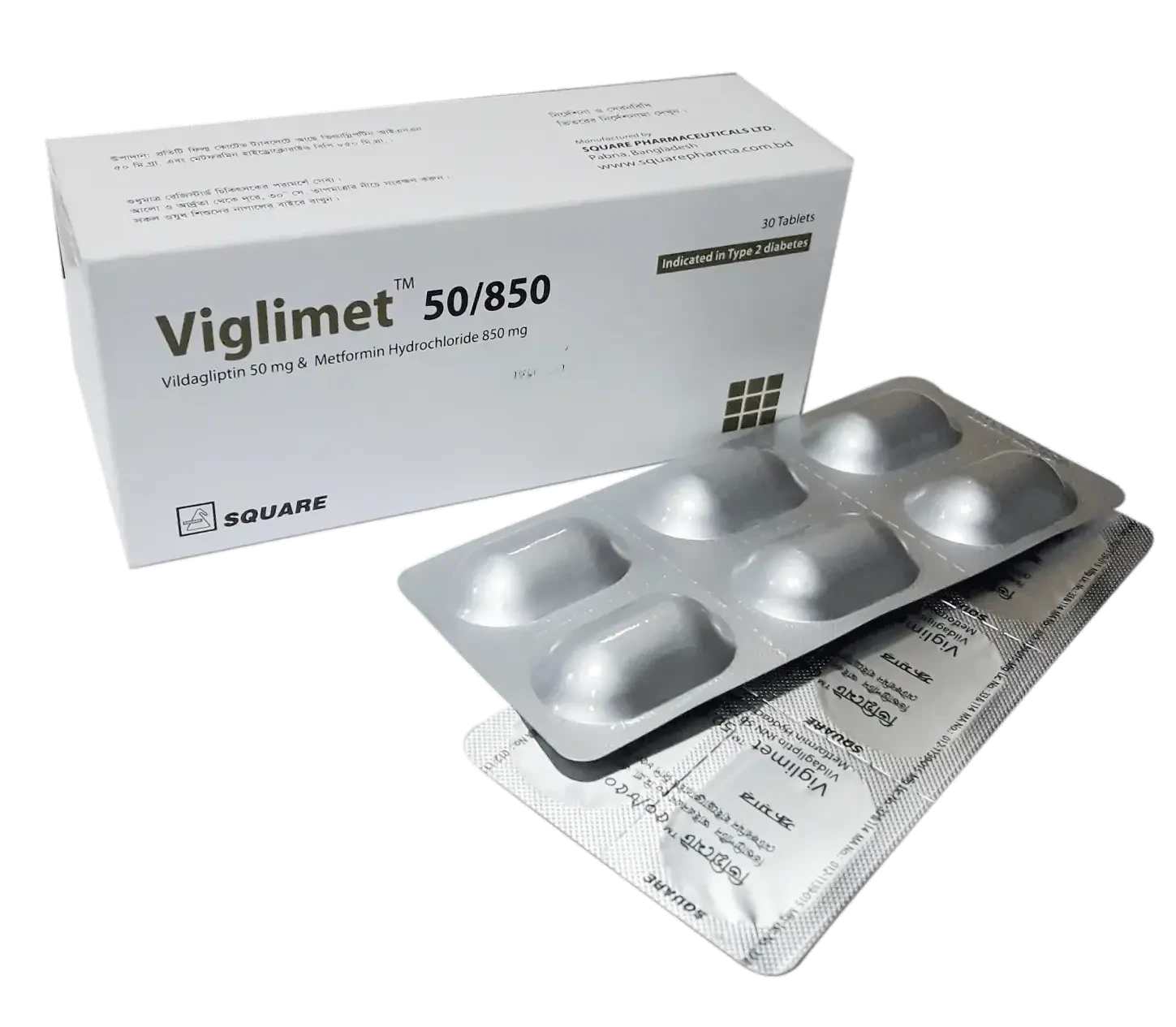 Tablet Viglimet 50/850mg (30pcs)