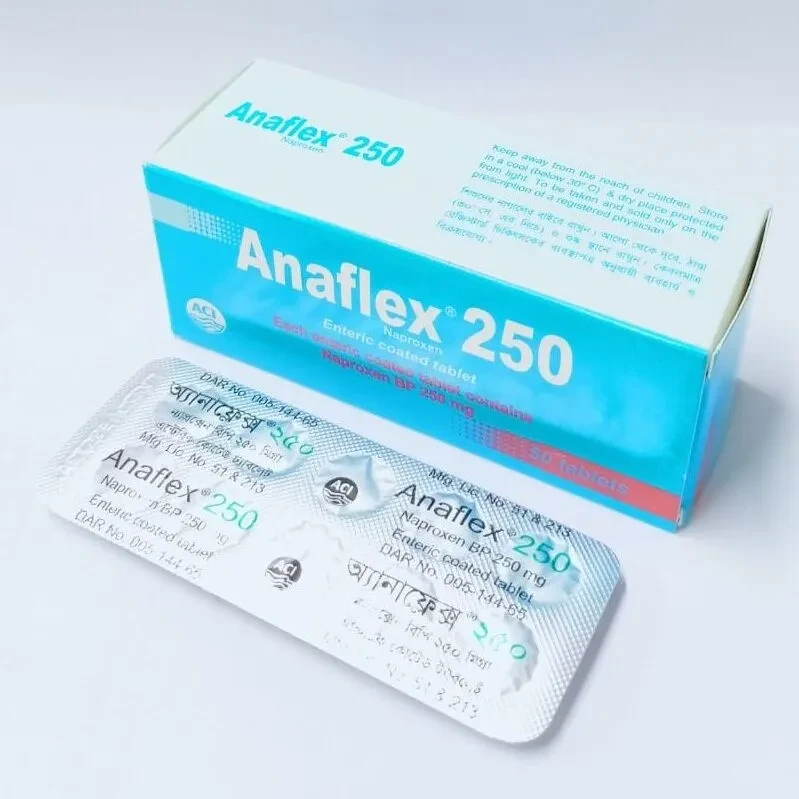 Tablet Anaflex 250 mg (50pcs)