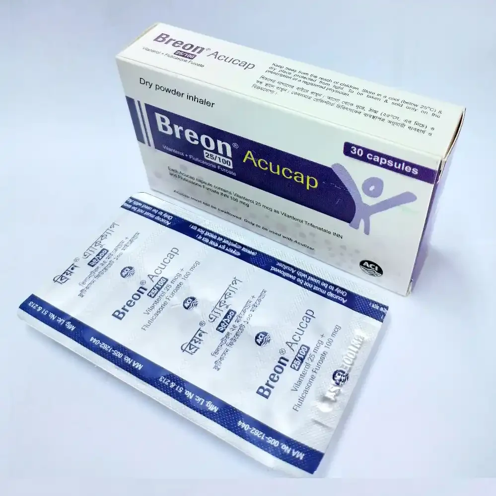 Inhalation Capsule Breon 25/100mg (30pcs)