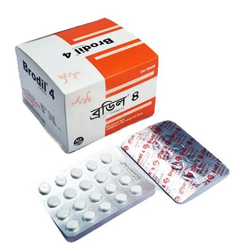 Tablet Brodil 4mg (500pcs)