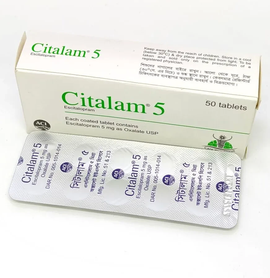 Tablet Citalam 5mg (50pcs)