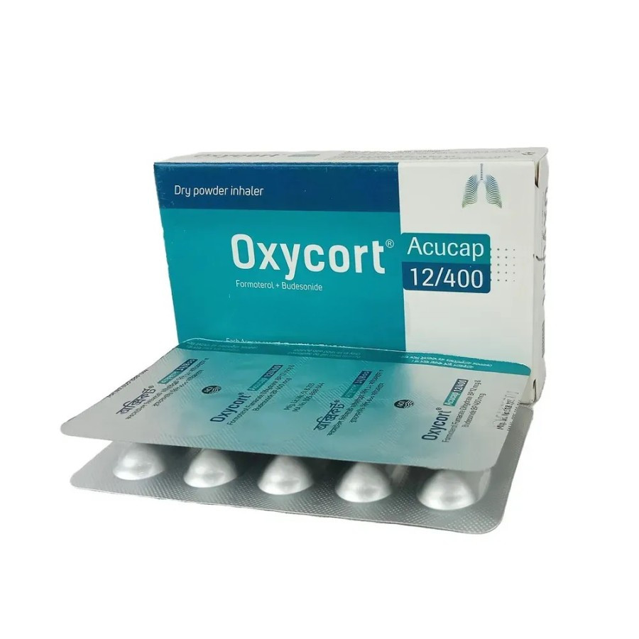 Capsule Oxycort 400mcg+12mcg (30pcs)