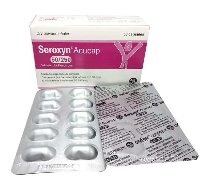 Inhalation Capsule Seroxyn 50/250mg (50pcs)
