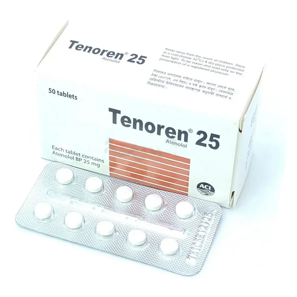 Tablet Tenoren 25mg (50pcs)