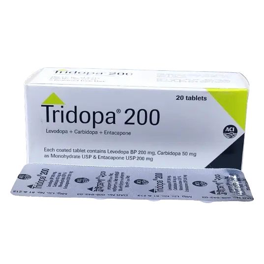 Tablet Tridopa 200mg (20pcs)