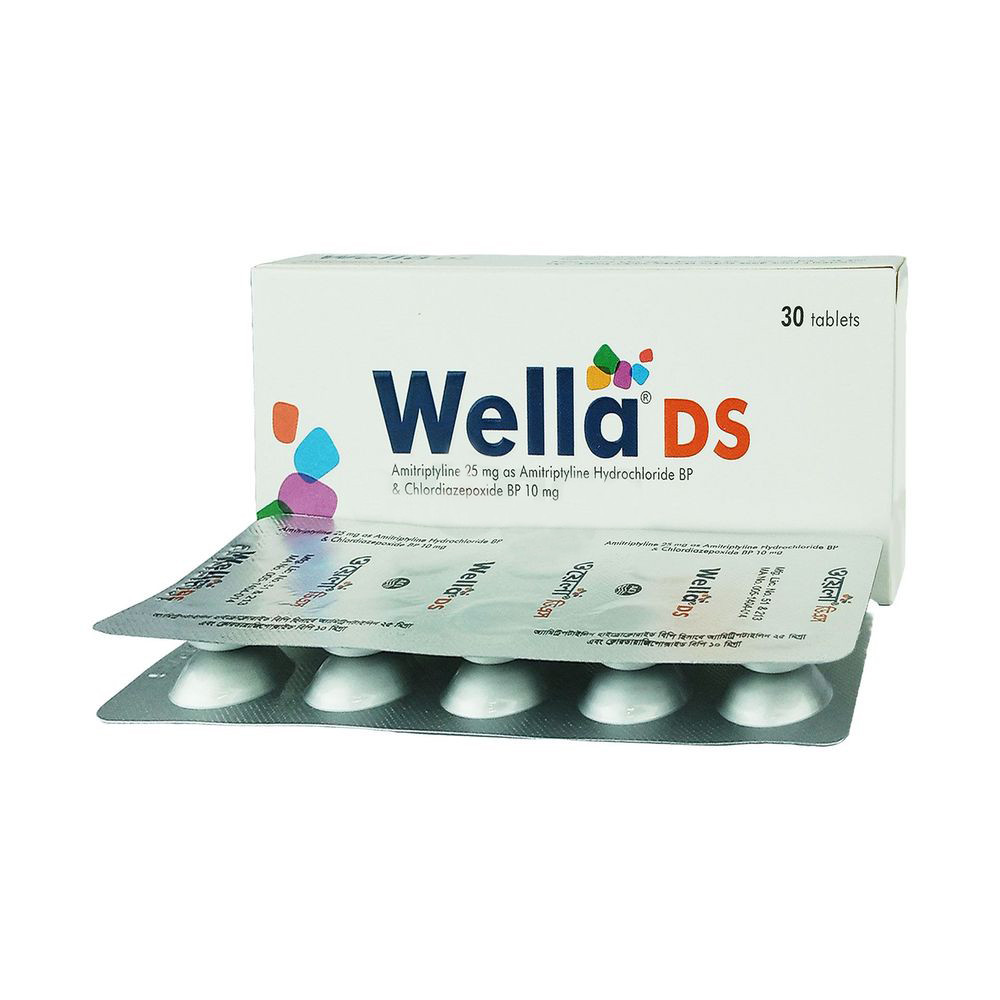 Tablet Wella DS 25mg+10mg (30pcs)