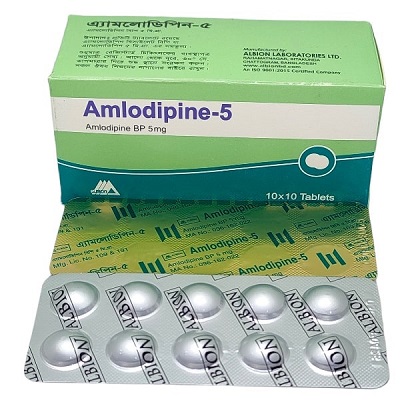 Tablet Amlodipine 5mg (100pcs)