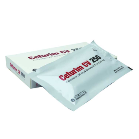 Tablet Cefurim CV 250mg+62.5mg (12pcs)