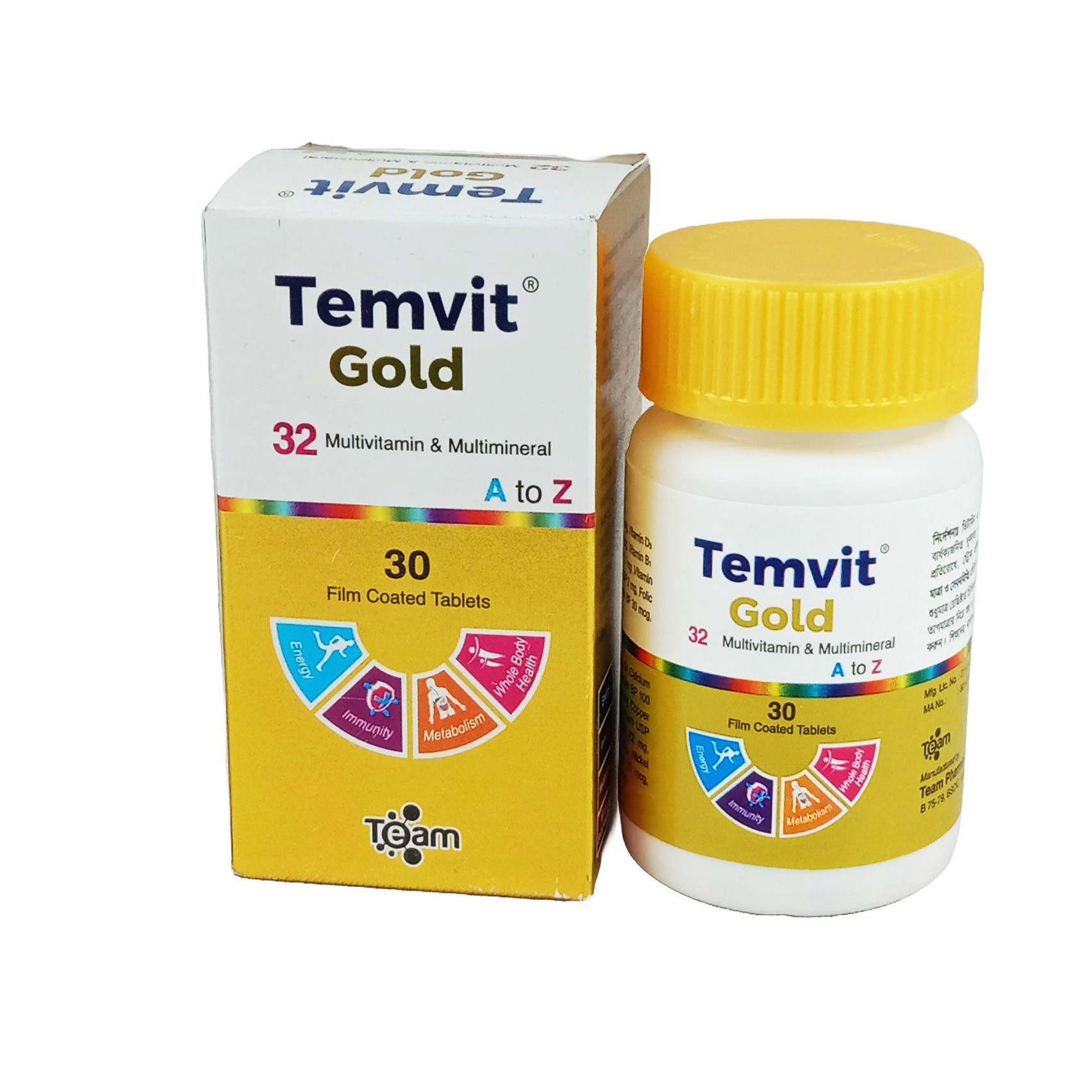 Tablet Temvit Gold (30pcs) (POT)