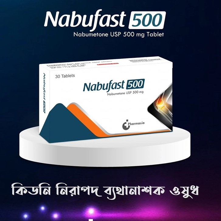 Tablet Nabufast 500mg (30pcs)