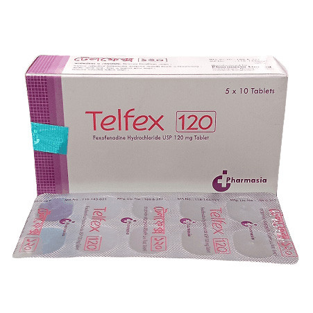 Tablet Telfex 120mg (50pcs)