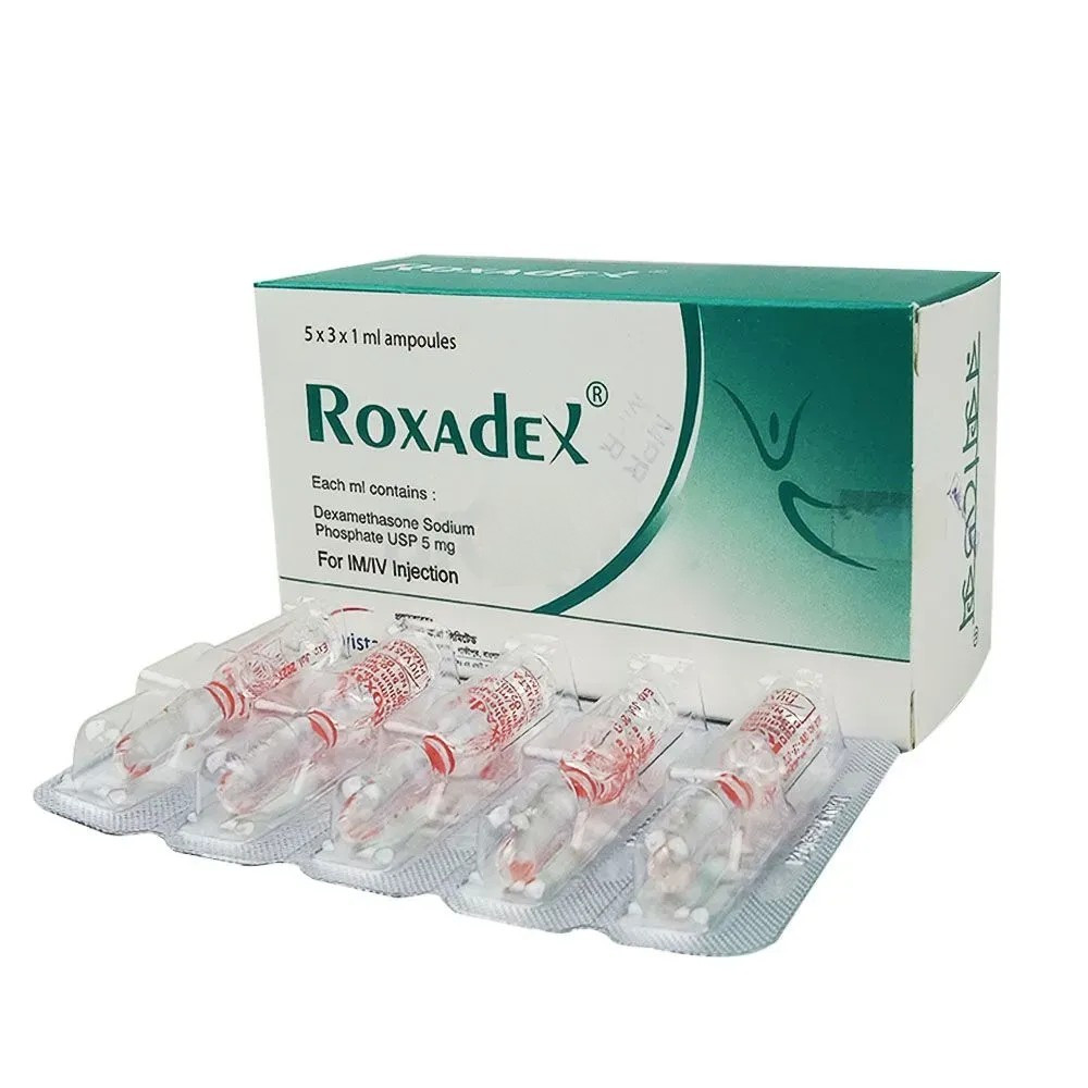 Injection Roxadex 5mg/ml IM/IV Injection (15pcs)