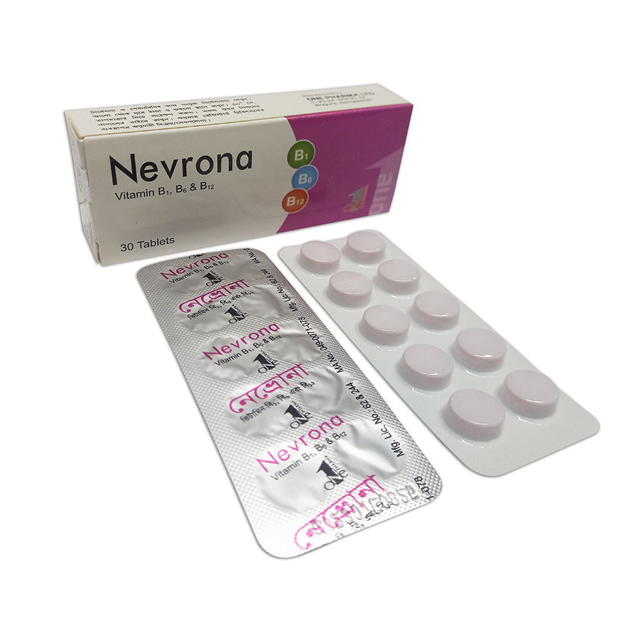Tablet Nevrona 100mg+00mg+200mcg (30pcs) (BOX)