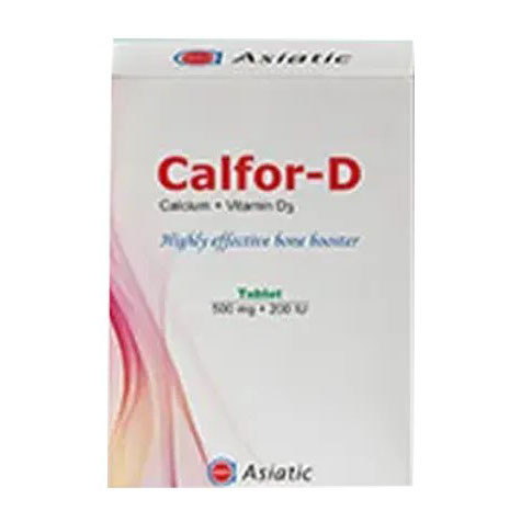 Tablet Calfor-D 500mg+200iu (POT) (30pcs)