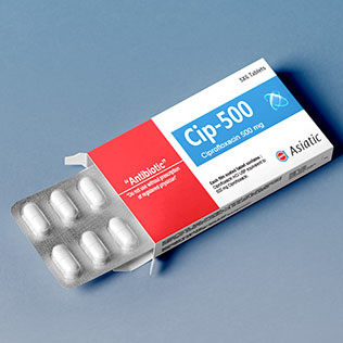 Tablet CIP 500mg (30pcs) (Ciprofloxacin Asiatic) (30pcs)