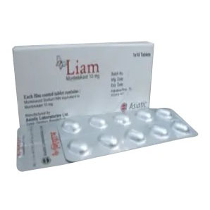 Tablet Liam 10mg (50pcs) (Montelukast asiatic)