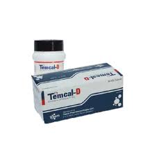 Tablet Temcal-D 500mg+200iu (60pcs) (BOX)