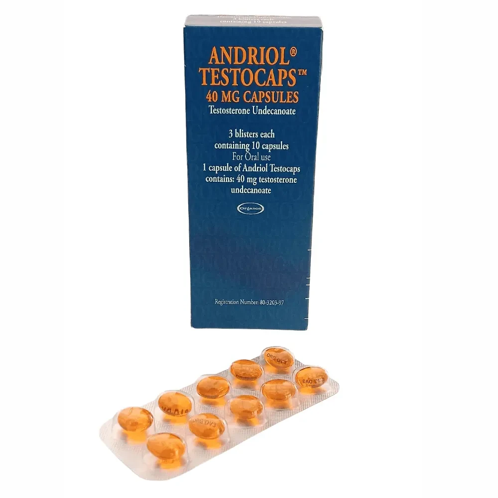 Capsule Andriol TestoCaps 40mg (30pcs)