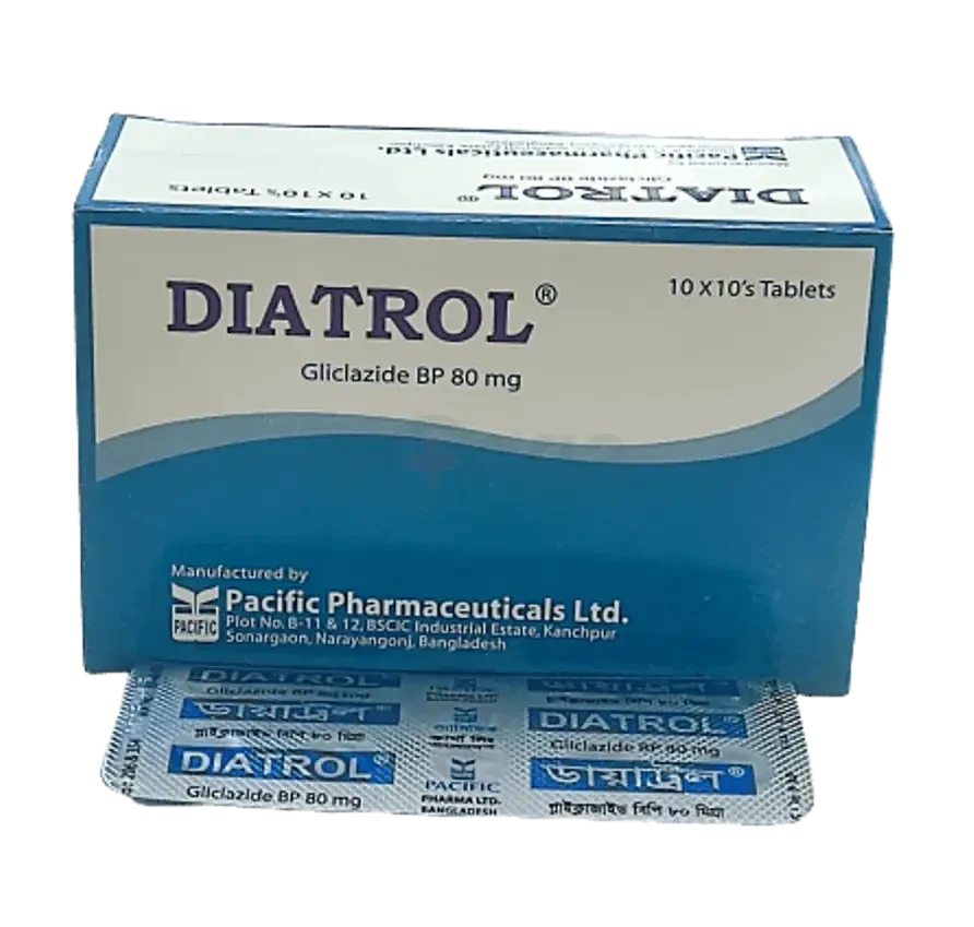 Tablet Diatrol 80mg (100pcs)