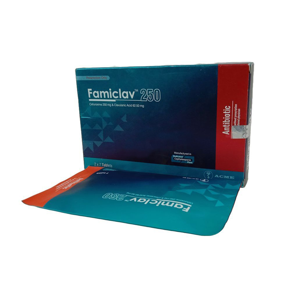 Tablet Famiclav 250mg ( 14 pcs )
