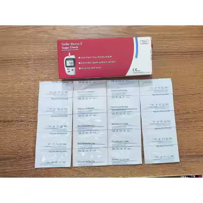 Sugar Cheak Blood Glucose Test Strip (25pcs)