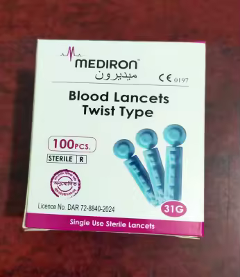 Blood Lancet (100pcs) (Mediron)
