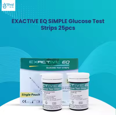 EXACTIVE EQ SIMPLE Glucose Test Strips (25pcs)