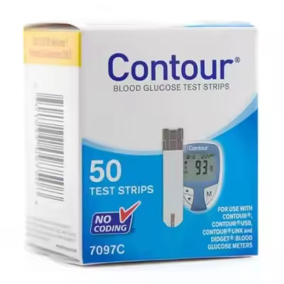 CONTOUR Blood Glucose TEST STRIPS (50pcs)
