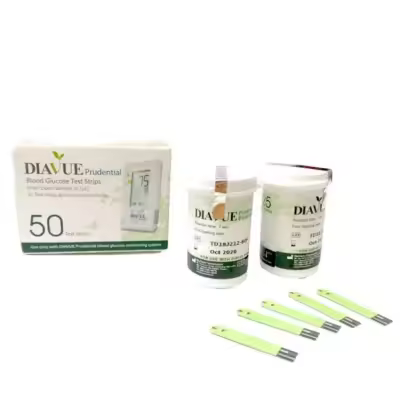 DIAVUE Prudential Glucose Test Strip (25*2)