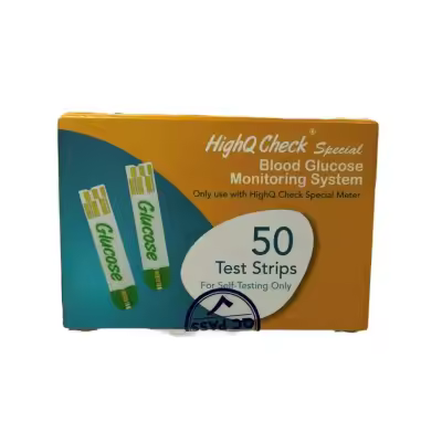 HighQ check blood glucose test strip (50 PCS)