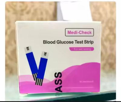 Medi Check Blood Glucose Test Strip (25 pcs)