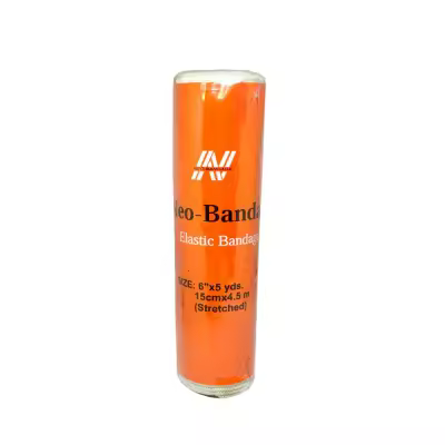 FIRST AID ELASTIC CRAPE BANDAGE (4")