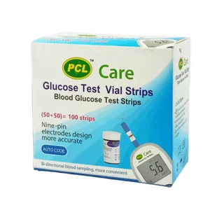 PCL Care Blood Glucose Strip (50's Pack)