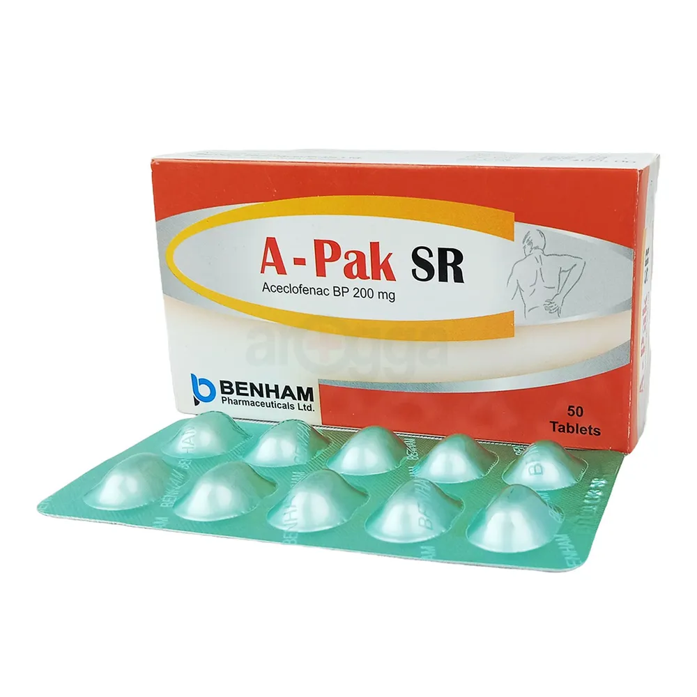 Tablet A-Pak SR 200mg (50pcs)