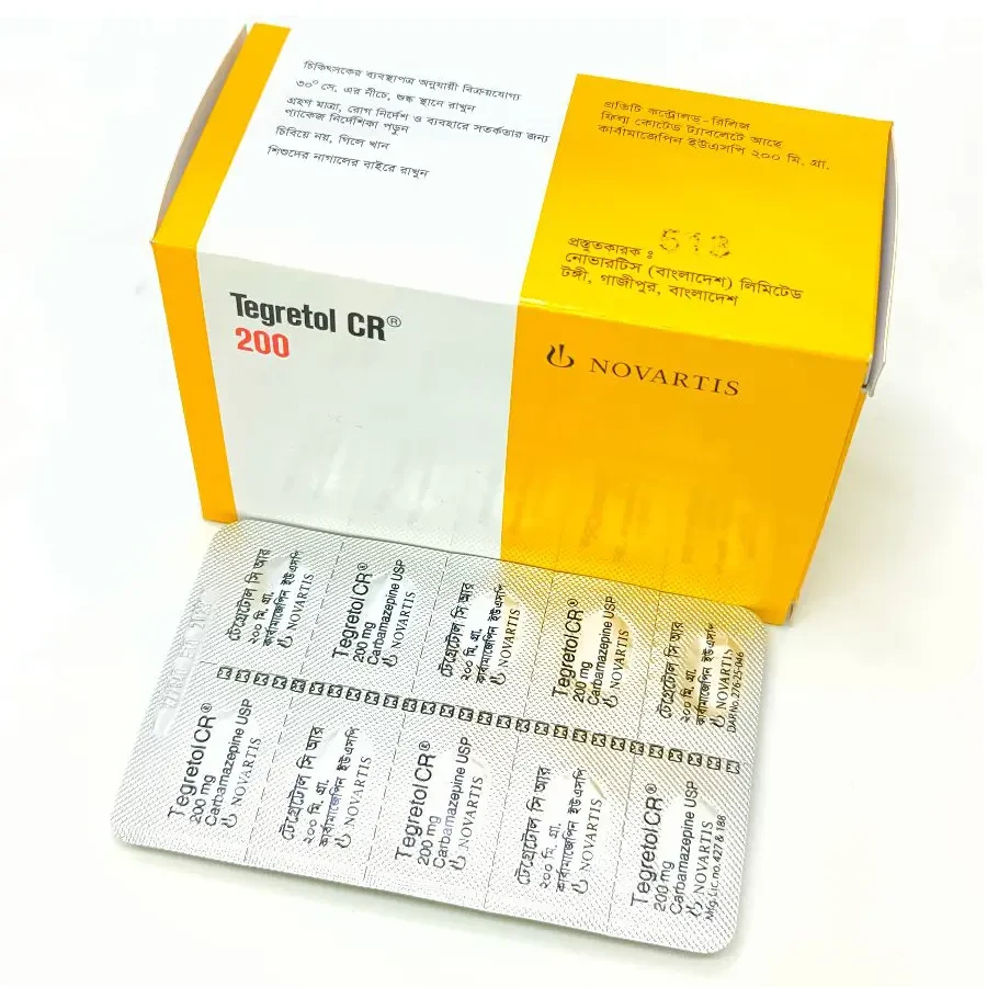 Tablet Tegretol CR 200mg (1 Strip)