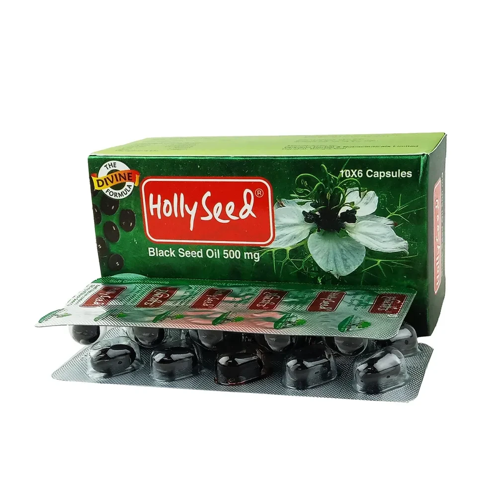 Capsule Hollyseed 500mg (60pcs)