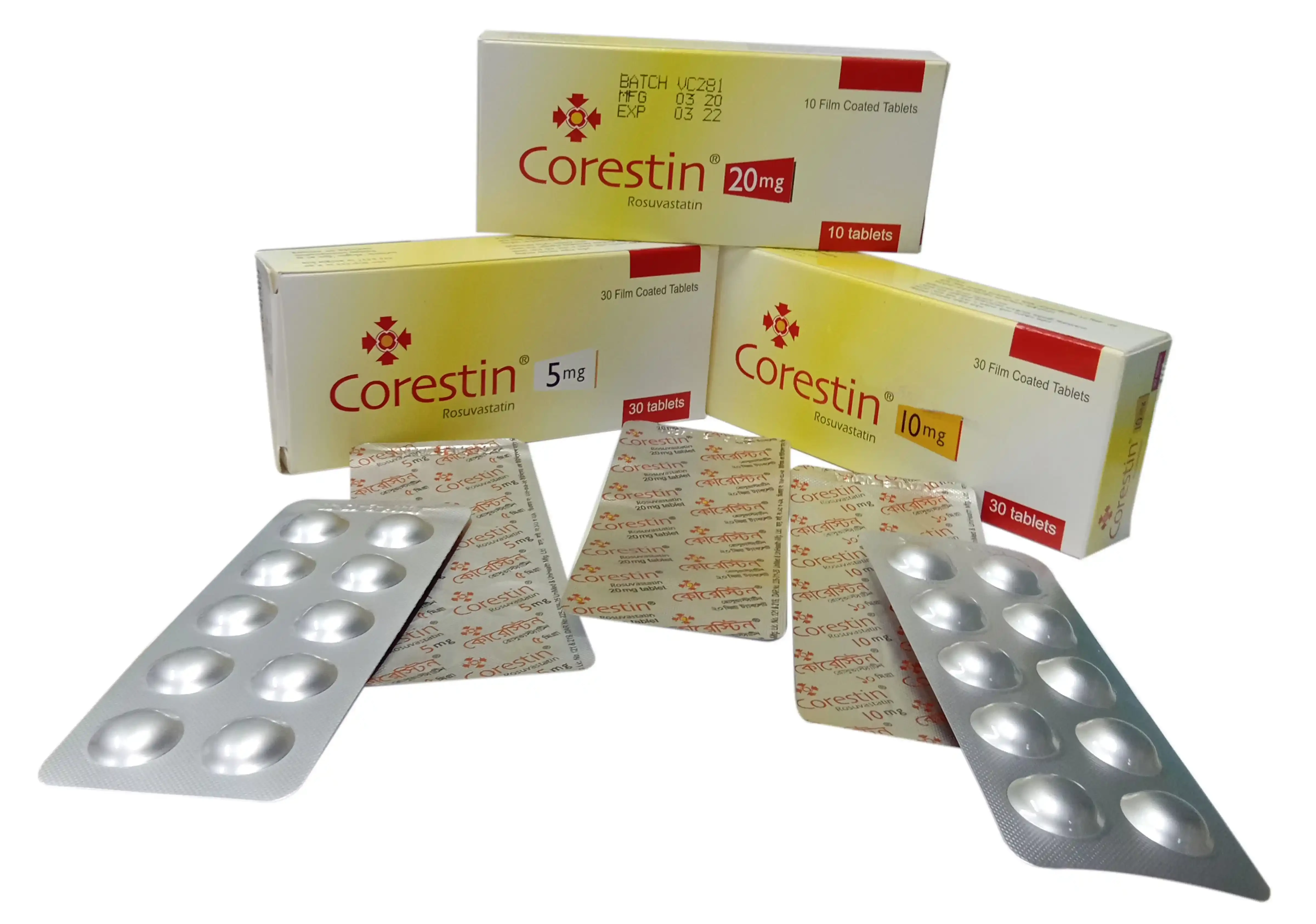 Tablet Corestin 10mg (30pcs)