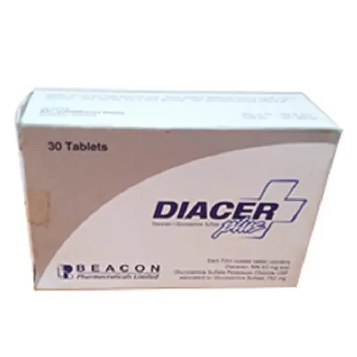 Tablet Diacer Plus (30pcs) (Exp April/2026)