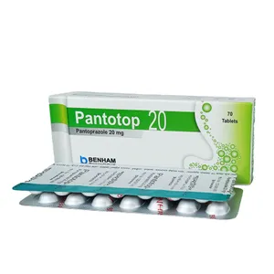 Tablet Pantotop 20mg (70pcs)