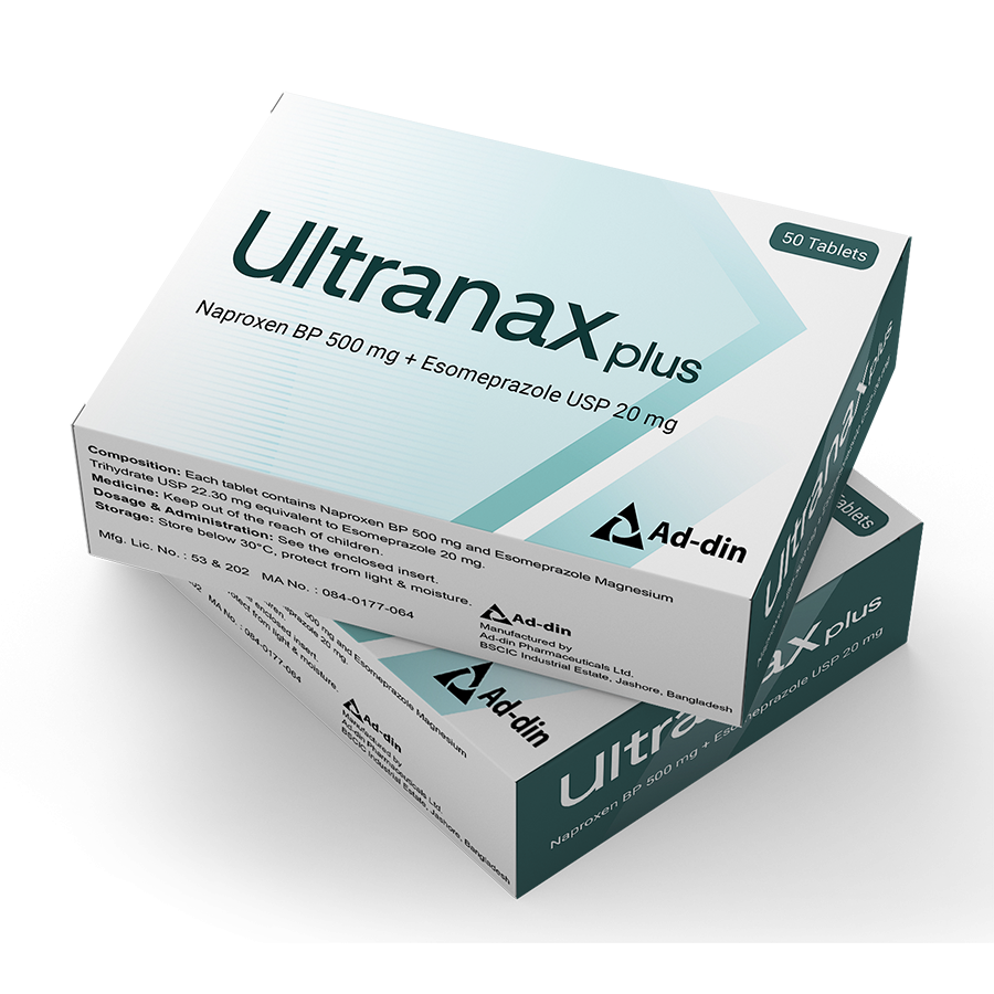 Tablet Ultranax Plus 500+20mg (30pcs)